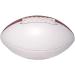 Ballstars Autograph Blank Mini 6 Inch Football | Official Size 1 | Football Trophy for Signing with Two White Panels Football with Base