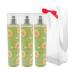 Bath & Body Works CUCUMBER MELON Fine Fragrance Mist 8 fl oz Gift Set with a Red Bow for Holiday & Gifts Pack of 3 - Limited Edition