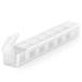 Sukuos Extra Large Pill Organizer Weekly Pill Box Pill Case with Clear Lid Arthritis Friendly Medicine Organizer for Vitamins Fish Oils or Supplements BPA Free Medicine Organizer Easy to Clean White