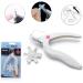 kawehiop Acrylic Nail Cutter Lightweight Anti-skidding Stainless Steel Nail Tips Durable False Nails Trimmer Manicure Tools for Travel - Buy Online on GoSupps.com