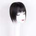 Premium Clip-In Hairpiece for Thinning Hair Women - Natural Color Bangs 12x13cm 35cm Long - Buy Online on GoSupps.com