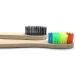 SUICRA 8-Pack Colorful Natural Wooden Toothbrushes - Eco-Friendly Oral Care with Soft Bristles - Buy Online on GoSupps.com