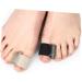 FOMIYES Orthopedic Toe Separator and Straightener - 4 Pairs, Flexible Bunion Corrector for Men and Women - Black, 2.5x2cm - Buy Online on GoSupps.com