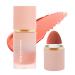 Lophe blush stick matte light and breathable liquid blush liquid waterproof Rouge Beauty wall natural look long-wearing face make for women (02#6.5ml)