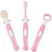 Shop Pink Teething Rings & Dental Care Set for Babies | Perfect for Newborn Tongue Cleaning - Buy Online on GoSupps.com