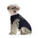 Dog clothes for small dogs dog sunscreen t-shirt cotton shirts soft and breathable dog costume clothing fit for small extra small medium dog cat (L blue) L blue