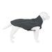 Mile High Life | Dog Raincoat | Adjustable Water Proof Pet Clothes | Lightweight Rain Jacket with Reflective Strip | Easy Step in Closure (S Gray) Small Gray