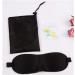 3-Piece Sleep Mask Set: Adjustable 3D Contoured Eye Masks with Earplugs & Storage Bag - Perfect for Sleep Naps & Shift Work - Unisex Black - Buy Online on GoSupps.com