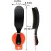 BbteK Combing Brush for Men and Women Beard Brush Men's Mane Beard Comb Curved Shape Hairdressing Brush Cleaning Broken Hair Sweeping Oil Head Brush Men's Household Products Barber Comb Comb for Curly - Buy Online on GoSupps.com