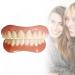 Comfort Fit Fake Teeth - Denture Care Protect Your Teeth and Regain Confident Smile Top & Bottom Veneer