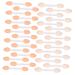 Beavorty 30pcs Eyeshadow Brush Makeup Applicators Disposable Makeup Small Eyeshadow Brush Eye Shadow