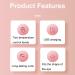 rongweiwang Makeup Tools Electric Eyelash Curler for Exquisite Lashes Professional Eyelash Electronic Curler Eyelash Clip Eyelashes Pink - Buy Online on GoSupps.com