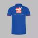 Haas F1 Team Men s Polo Blue - Official Merchandise | Size L | International Shipping Available - Buy Online on GoSupps.com