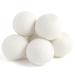 Woolly Molly Wool Dryer Balls, XL 6-Pack Organic Reusable Laundry Balls, Fineness Halfbred Grade New Zealand Wool, Lasts up to 1200 Loads, Saving Energy & Time, Fabric Softener, Anti Static, Lint Free
