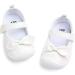 LACOFIA Baby Girls Mary Jane Flats - Infant Anti-Slip First Walking Shoes - Size 3 UK Child - White - Buy Online on GoSupps.com