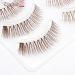 Natural 3D Brown False Eyelashes - Handmade Wispies | Light & Realistic Look | 4 Pairs Pack for Stunning Eye Makeup - Buy Online on GoSupps.com