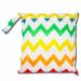 Egurs Wetbag Waterproof Reusable Diaper Bag Nappy Bag Color Stripes M 30 * 28cm M 30*28cm Color Stripes