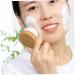 Brush Washing Brush Facial Wooden Manual Soft Artificial Deep Cleansing for Deep Pore Cleaning Supplies - Buy Online on GoSupps.com