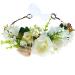 Buy Women s Floral Headband Wreath Crown - Fuchsia Ribbon for Festivals & Weddings | HH88-2 - 1 Count - Buy Online on GoSupps.com