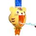 Cisixin Automatic Baby Toothbrush Dispenser Hands Free Toothpaste Dispenser Kids Cartoon Cute Animal Toothpaste Squeezer (Tiger)