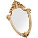ZHCHAO Vintage Hanging Small Round Oval Golden Hanging Wall Makeup For Bathroom Makeup Toilet (Size : 44cm) - Buy Online on GoSupps.com