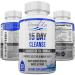 Eternal Zen 15 Day Colon Cleanser Detox with Extra Strength Herbs Senna is a Fast Acting Natural Laxative for Constipation Relief - Whole Body Cleanse - 30 Capsules