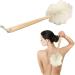 Long Handled Spa Shower Body Brush | Loofah Back Scrubber for Skin Exfoliation - Buy Online on GoSupps.com
