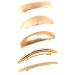 Metal Hair Clips for Women Simple Retro Large French Barrettes Hair Accessories for Women metal hairpins(Gold)