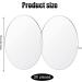 30 Clear Acrylic Circle Blanks - 4 Inch Round Transparent Discs for DIY Crafts - Wedding, Easter, Graduation, Flag Day Ornament Making - Buy Online on GoSupps.com