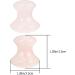 Doitool 2 Piece Gua Sha Face Tools | Jade Roller & Mushroom Stones for Facelift | Perfect Gift for Women - Pink - Buy Online on GoSupps.com