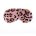 ANIPOL Plush Sleeping Eye Cover Rabbit Hair Sleep Night Dream Mask Blindfold Colorful Leopard Eyepathces for Women Warm Plush Eye Covers for Sleeping Sleeping mask Sleep Eye mask Set (Color : A4)