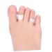 Gatuida 4 Pairs Toe Separator & Splint Brace for Hallux & Hammer Toes - Adjustable Foot Splitter for Men & Women - White Sebs Big Toe Spacers - Buy Online on GoSupps.com