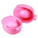 2-Piece Nail Art Soaked Bowl Set | DIY Salon Manicure Spa Tool for Hand Care & Treatment - Buy Online on GoSupps.com