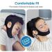 Vosaro Anti Snoring Chin Strap - Soft, Adjustable, and Breathable Jaw Strap for Men and Women - Keep Jaw Closed While Sleeping - Chin Straps for Snoring - Buy Online on GoSupps.com