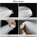 ADEEU Bride to Be Veil | White Bridal Veils & Rose Gold Accessories for Hen Party & Bachelorette Celebrations - Buy Online on GoSupps.com