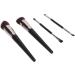 Make Up Brush Set 2 Large Concealer Brush 2 Angled Eyeliner Brush Fine Brush Hair Easy to Use for Beginners Saves Makeup Time Good Helper Fiber Brush Hair - Buy Online on GoSupps.com