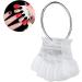4 Colors Nail Color Card - 50 pcs Nail Art Practice Tips for Manicure and Polish Gel Display (3# Transparent) - Buy Online on GoSupps.com