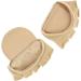 Non-Slip Forefoot Pads & Toe Separating Socks for Women - Comfortable Five Toe Heelless Design - International Shipping Available - Buy Online on GoSupps.com