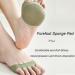 Soulful Solutions Women's Sock-Style Ball of Foot Cushions - 6 Pairs - Buy Online on GoSupps.com