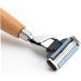Buy Security Razor with Wooden Handle - Premium Quality for Smooth Shaving | International Shipping Available - Buy Online on GoSupps.com