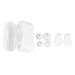 Soft Earplugs 3 Pairs Noise Cancelling Silicone Ear Plugs Reusable Noise Reduction Waterproof Earplugs for Sleeping Swimming