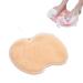 Yodaoli Shower Foot & Back Scrubber Massage Pad Shower Foot Massager Scrubber Mat-With Non Slip Suction Cups Silicone Foot Massager and Scrubber for Shower (Orange)