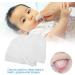 6Pcs Cotton Gauze Finger Brush Set for Baby & Children - Oval Leaf Tongue & Tooth Cleaning Tool | International Shipping Available - Buy Online on GoSupps.com