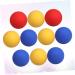 Solustre 10 Pack Nerd Wax Yoga Pads Silicone Lacrosse Balls for Massage & Trigger Point Therapy | Perfect Gifts for Sports & Recovery - Buy Online on GoSupps.com