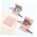 NOLITOY 6 Pcs Empty Eyeshadow Pans - DIY Pink Eye Shadow Palette & Organizer | Magnetic Makeup Tray for Highlighter & Lip Balm - Buy Online on GoSupps.com