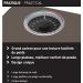 Terraillon Large Display Mechanical Bathroom Scales in Brown - Accurate and Stylish - Buy Online on GoSupps.com