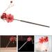 Hanfu Hairpin Hair Barrettes for Women Vintage Hair Stick Wedding Hair Barrettes Chinese Hairpin Pearl Trim Metal Trim Chinese Hair Stick Bride Acetic Acid Classical Flower Hairpin - Buy Online on GoSupps.com