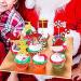 Blumomon Pack of 36 Merry Christmas Cupcake Toppers with Glittering Snowflakes Candy Hats Gift Elf Cake Decorations for Christmas and Winter Ceremony Party Bedar Multicoloured 16 - Buy Online on GoSupps.com