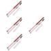 Beaupretty 8 Pcs Grafting Eyelash Brush Fiber Eyelash Curler With Hat