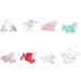 Nilioyul 18x Easy To Wear Hair Accessories For Festival Celebration Any Hairstyle Metal Clip Hair Hairpins Exquisite Lightweight silver needle - Buy Online on GoSupps.com